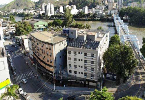 A szálláshely kívülről, Ano Bom Palace Hotel in Barra Mansa (Rio de Janeiro)