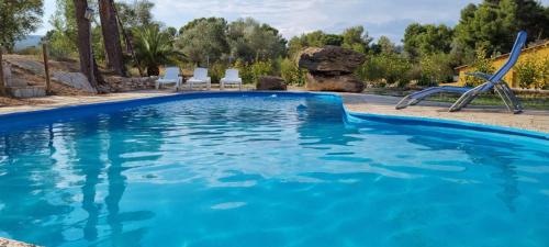 . Casa con vistas, piscina y animales de granja, LA CASETA