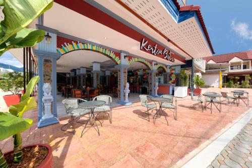 Étterem, Kerton Hostel in Ko Szamuj