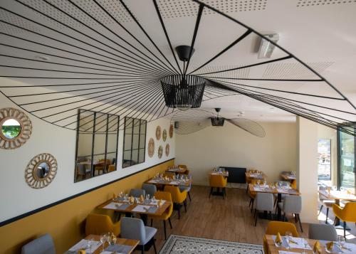 Étterem, Logis Hotels - Le Bellaroc - Hotel 2 etoiles et Restaurant in Rocamadour