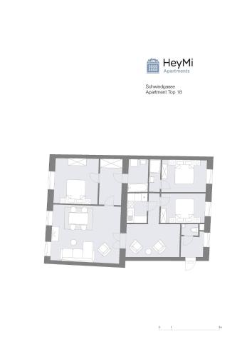 HeyMi Apartments Karlsplatz, Wiedeń (zdjęcie 9)