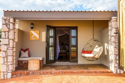 Balkon/terasa, Gondwana Kalahari Anib Lodge in Mariental