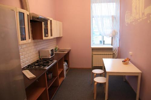 Konyha, Апартаменты Thank You near Auróra cirkáló