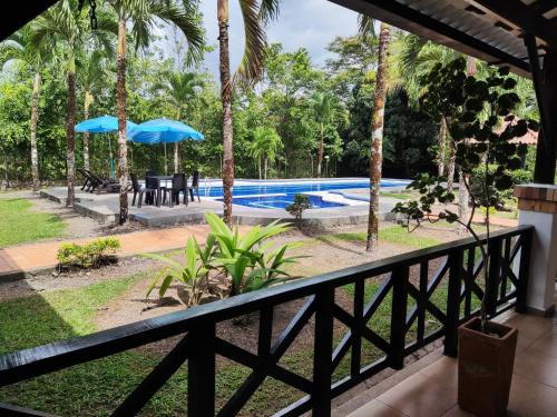 View, Casa Montenegro in La Palmera