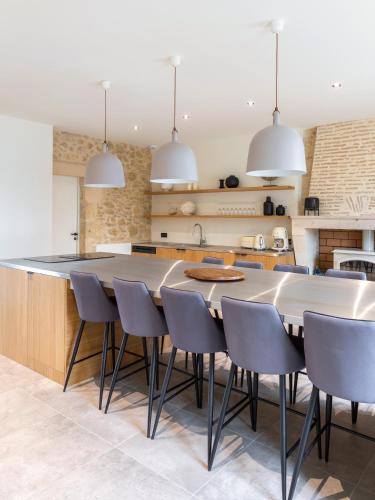Kitchen, Chateau de Callac in Barsac