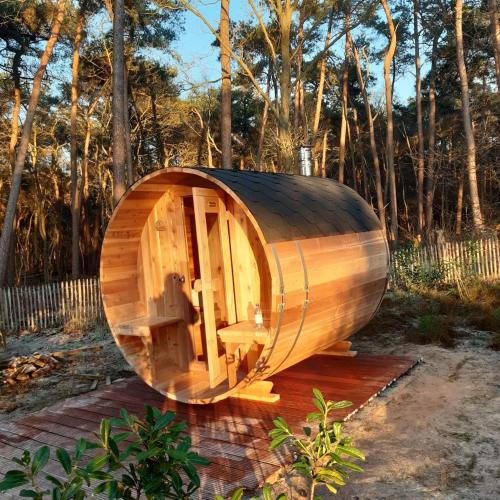  Vakantiehuis met hottub en barrelsauna in Ommen