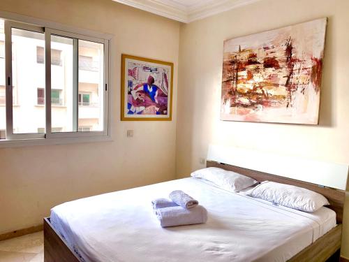 Sab 8 - Amazing view. 2 bedrooms in front of the mosque Hassan. Perfect location
