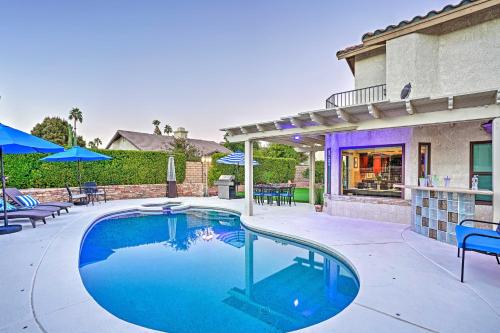 Pet-Friendly La Quinta Gem with Pool and Yard Games