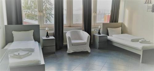 Mehrbett-Apartment 3 Citynah, einfache Ausstattung, Hambourg