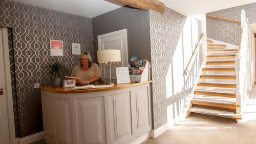 Lobby, Leeming Wells Guest House in Worth Valley