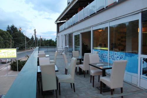 Erkély/terasz, Villa Sparadise in Leskajca