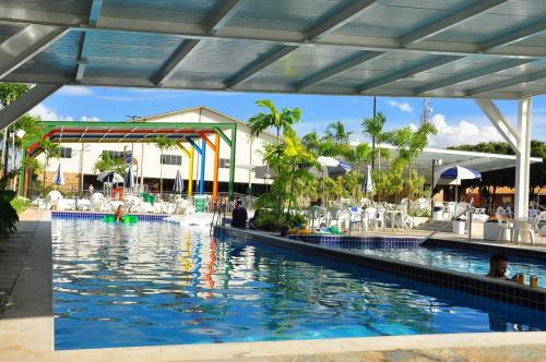 Úszómedence, diRoma Fiori Resort Caldas Novas in Solar de Caldas