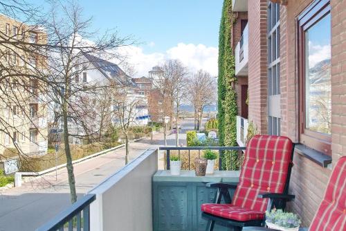 Balkong/terasse, Feriendomizil Neue Bergstrasse Feriendomizil Neue Bergstrasse 11 Appartement 8 in Scharbeutz