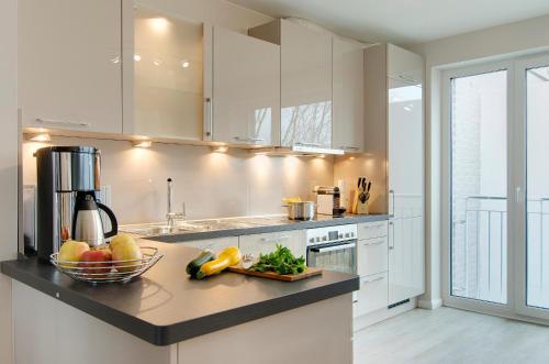 Cocina, Kurparkresidenz Kurparkresidenz Appartement 16 in Scharbeutz