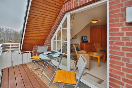 Balcony/terrace, Haus Parkblick Parkblick Appartement 11 in Scharbeutz