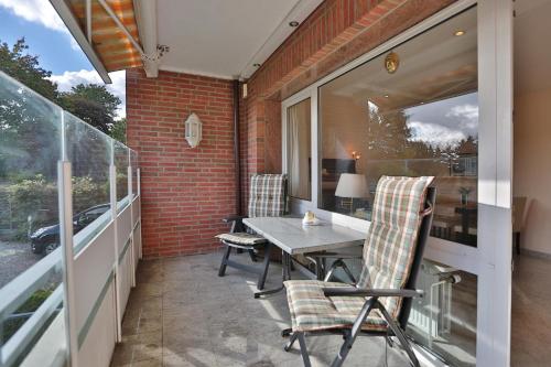 Balcony/terrace, Haus Holm Haus Holm Appartement 2 in Haffkrug