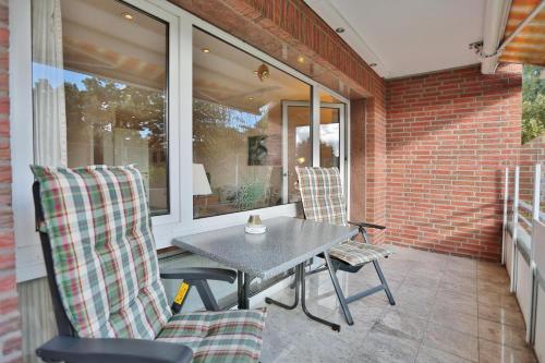 Balcony/terrace, Haus Holm Haus Holm Appartement 2 in Haffkrug