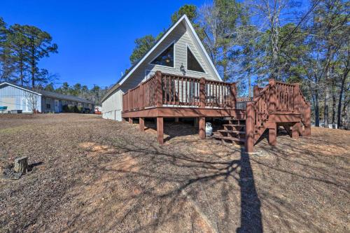 Sparta Lake Home with Deck and Boating Access!