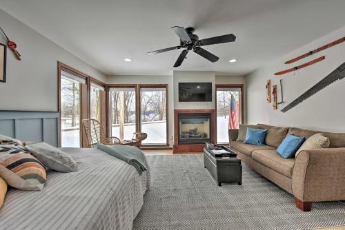 B&B Wabasha - Pet-Friendly Retreat with Deck Steps to Marina! - Bed and Breakfast Wabasha