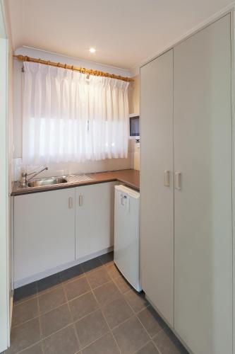 Kjøkken, Abraham Lincoln Motel in Tamworth