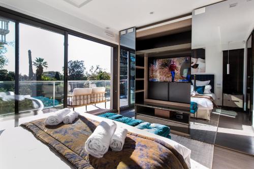Villa Alexandra - Luxury Apartments Jardins d'ARLIAS by Sweett - 발코니/테라스