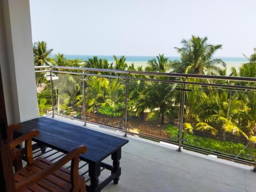 Balkon/teras, Shanika Beach Inn in Tangalle