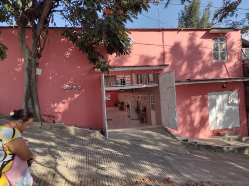 오악사카 Hostal Eclipse Oaxaca 1성급 호텔 레스토랑