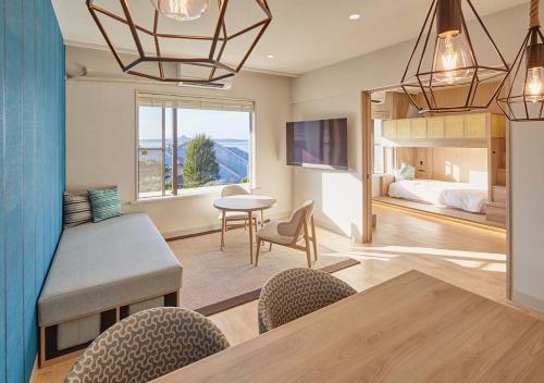 Habitación, familiar, vistas al jardín, vistas al océano
