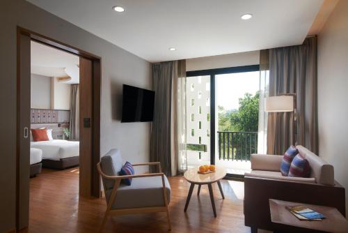 발코니/테라스, 엠마린 호텔 (Emmaline Hotel) near 왓 밍무앙