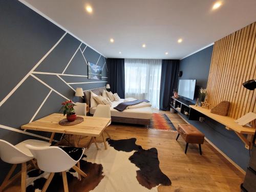 Alpine Studio with Indoor Pool & Spa included - 10 min from Hallstatt, Gosau (photo 3)