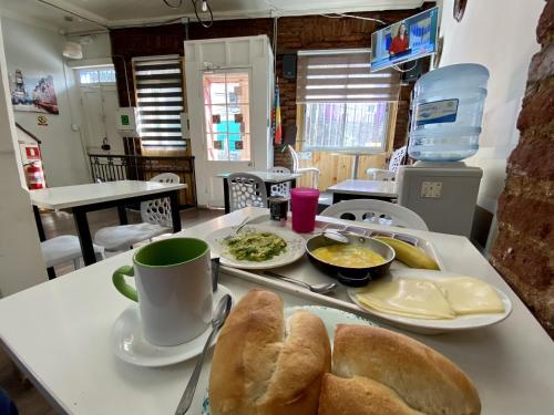 Ételek és italok, Hostal del Viajero in Playa Ancha