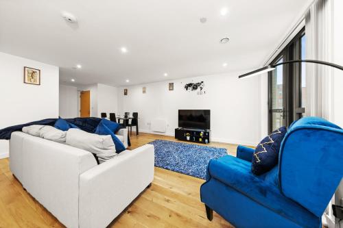 50 PERCENT OFF- LONG STAYS - City Centre - Perfect for Relocations, Business, Families and Leisure! Book today at Premium Executive Serviced Apartments- 2 Bed Apt - Arden Gate, Free Wi-Fi, Birmingham (zdjęcie 9)