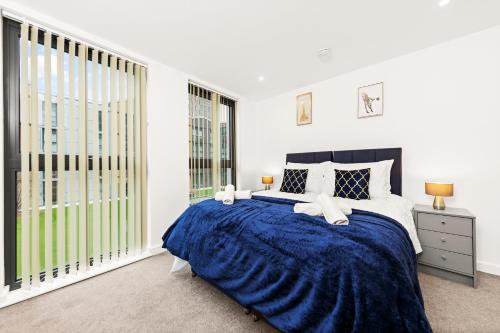 50 PERCENT OFF- LONG STAYS - City Centre - Perfect for Relocations, Business, Families and Leisure! Book today at Premium Executive Serviced Apartments- 2 Bed Apt - Arden Gate, Free Wi-Fi, Birmingham (zdjęcie 4)