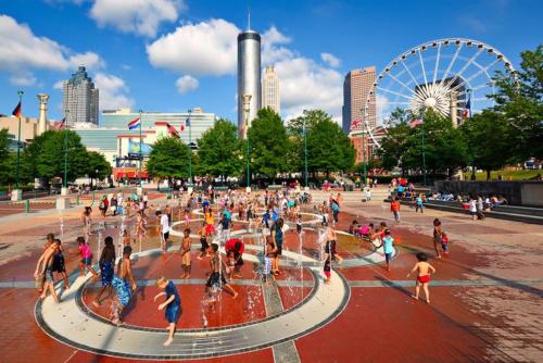 Prime Location in Downtown Atlanta 2 BR with Balcony