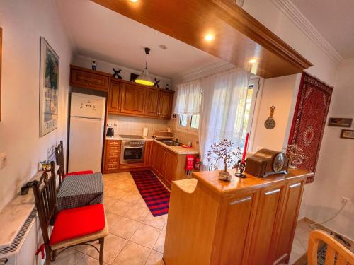 virtuve, "Orchomenos" Apartment of Levidi Arcadian Apartments in Levidi