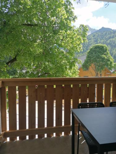 Apartment with Balcony and Mountain View