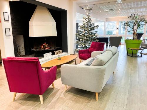 ล็อบบี้, โนโวเทล ฟงแตนโบล อูรี (Novotel Fontainebleau Ury) in อูรี