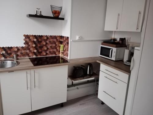 Cocina, Pounette, appartement T3 centre / thermes Luxeuil in Luxeuil-les-Bains