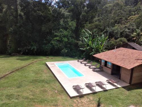 Úszómedence, Pousada Pizzaria do Vale in Visconde de Maua