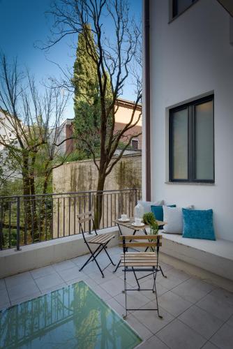Erkély/terasz, PALAZZO DUOMO Suites in Udine Center in Udine
