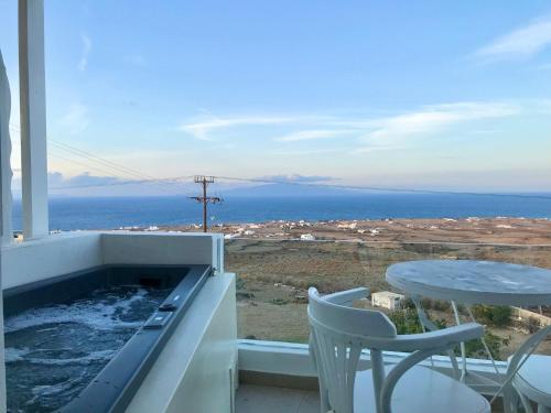 Balcony/terrace, Muses Cycladic Suites in Santorini