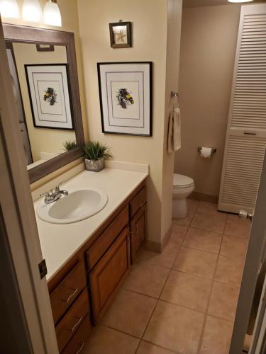 White Sands Beach Condo #324. BIG PATIO!! Ocean and Mountains across from beach!