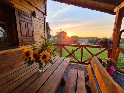 Rõdu/terrass, Siedlisko na Wzgórzu - Noclegi Agroturystyka - Borsuki (Siedlisko na Wzgorzu - Noclegi Agroturystyka - Borsuki) in Janow Podlaski
