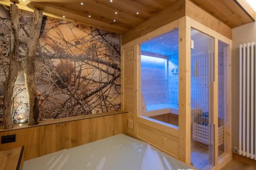 Sauna, Teverone Suites & Wellness in Chies d'Alpago