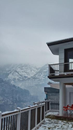 Erkély/terasz, The Swat House in Saidu Sharif