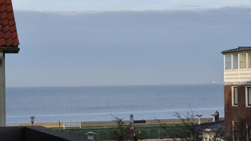 Duhner Meerblick in Cuxhaven, Deutschland