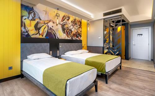 Arnor De Luxe Hotel Room Type - Deluxe Double Room with Side Sea View