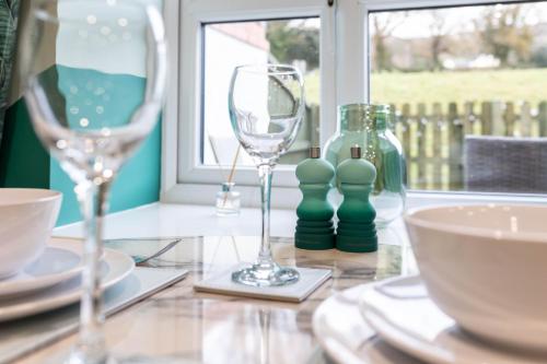 Ēdiens un dzērieni, Caer Fedwen Barns Dyffryn Cottage King bed self catering with Hot Tub in Llandyrnog