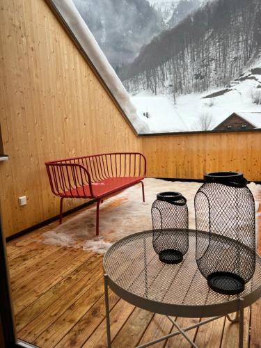 Balkon/terasa, SMART Apartments Mellau in Klaus
