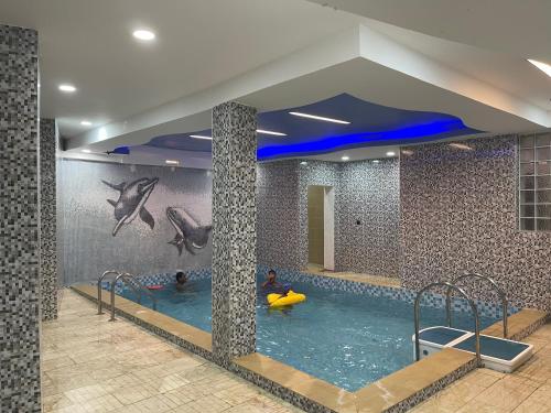 Swimming pool, Best Premier Maitama Residence in Abuja